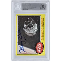 Kenny Baker Autographed 1977 Topps Star Wars #155 BGS Authenticated Card