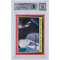 Alec Guinness Star Wars Autographed 1983 Topps Return of the Jedi #59 BGS Authenticated 10 Card