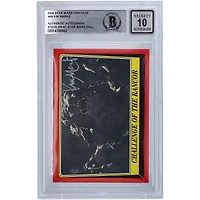 Kim Marks Star Wars Autographed 2004 Topps Heritage #49 BGS Authenticated 10 Card