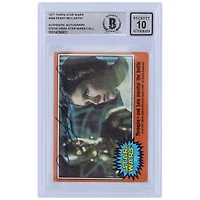 Penny McCarthy Autographed 1977 Topps Star Wars Series 1 #266 BGS Authenticated 10 Card