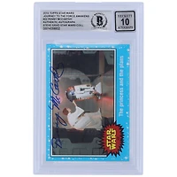 Penny McCarthy Star Wars Autographed 2015 Topps Journey To The Force Awakens #22 BGS Authenticated 10 Card