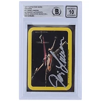 Denis Lawson Autographed 1977 Topps Star Wars Series 1 Sticker #11 BGS Authenticated 10 Card