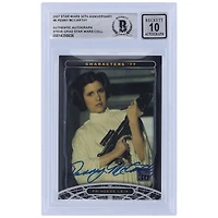 Penny McCarthy Star Wars Autographed 2007 Topps 30th Anniversary #6 BGS Authenticated 10 Card