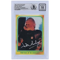 Nick Maley Star Wars Autographed 1980 Topps The Empire Strikes Back #307 BGS Authenticated 10 Card