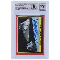 Scott Marshall Star Wars Autographed 1983 Topps Return of the Jedi #9 BGS Authenticated 10 Card
