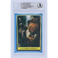 Marghi McMahon Star Wars Autographed 1983 Topps Return of the Jedi #151 BGS Authenticated Card