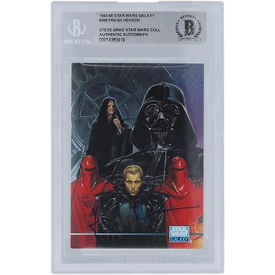 Frank Henson Star Wars Autographed 1993-95 Topps Galaxy #306 BGS Authenticated Card