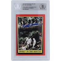 Ted Grossman Star Wars Autographed 1983 Topps Return of the Jedi #111 BGS Authenticated Card