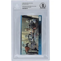 Ron Nathan Star Wars Autographed 1995 Topps Widevision #37 BGS Authenticated Card with "Obi-Wan Kenobi Double" Inscription