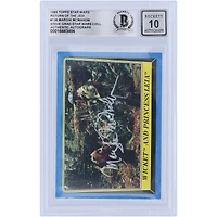 Marghi McMahon Star Wars Autographed 1983 Topps Return of the Jedi #138 BGS Authenticated 10 Card