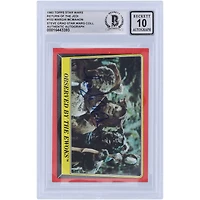 Marghi McMahon Star Wars Autographed 1983 Topps Return of the Jedi #102 BGS Authenticated 10 Card