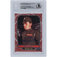 Leslie Schofield Star Wars Autographed 2012 Topps Galactic Files #113 BGS Authenticated Card