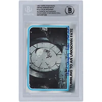 Colin Skeaping Star Wars Autographed 1980 Topps The Empire Strikes Back #222 BGS Authenticated Card with "Luke's Stunt Double" Inscription