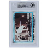 Colin Skeaping Star Wars Autographed 1980 Topps The Empire Strikes Back #250 BGS Authenticated Card with "Stormtrooper" Inscription