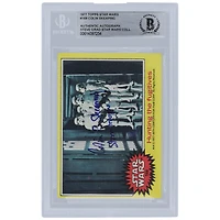 Colin Skeaping Star Wars Autographed 1977 Topps Star Wars #168 BGS Authenticated Card with "Stormtrooper" Inscription