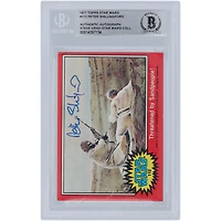 Peter Shillingford Autographed 1977 Topps Star Wars #112 BGS Authenticated Authentic Card