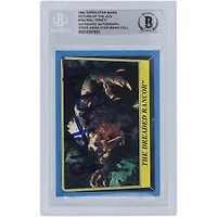 Phil Tippett Star Wars Autographed 1983 Topps Return of the Jedi #163 BGS Authenticated Authentic Card