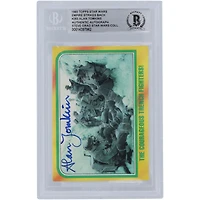 Alan Tomkins Star Wars Autographed 1980 Topps The Empire Strikes Back #283 BGS Authenticated Authentic Card