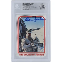 Alan Tomkins Star Wars Autographed 1980 Topps The Empire Strikes Back #39 BGS Authenticated Authentic Card