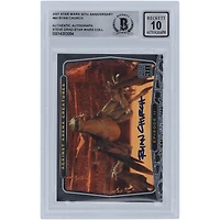 Ryan Church Star Wars Autographed 2007 Topps 30th Anniversary #60 BGS Authenticated 10 Card