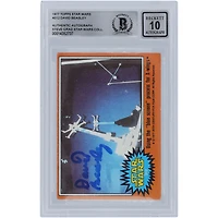 David Beasley Star Wars Autographed 1977 Topps Star Wars #312 BGS Authenticated 10 Card