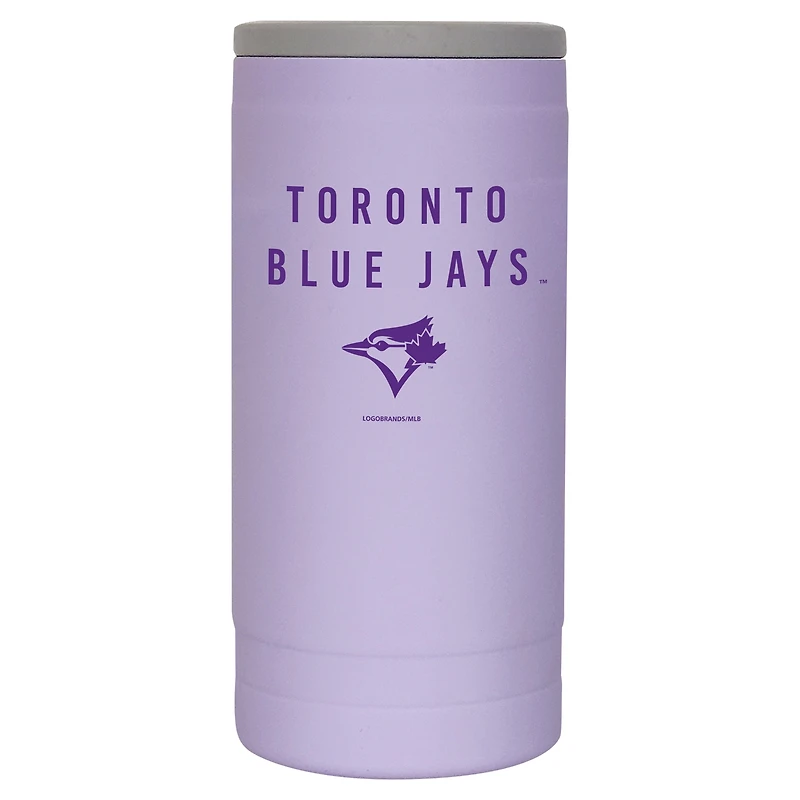 Toronto Blue Jays 12oz. Lavender Soft Touch Slim Coolie
