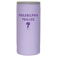 Philadelphia Phillies 12oz. Lavender Soft Touch Slim Coolie