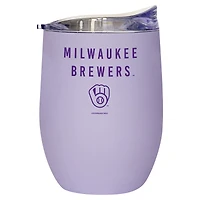 Milwaukee Brewers 16oz. Lavender Soft Touch Curved Tumbler