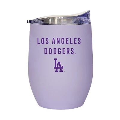 Los Angeles Dodgers 16oz. Lavender Soft Touch Curved Tumbler
