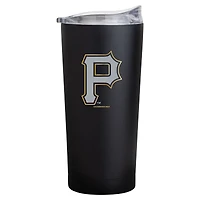Pittsburgh Pirates Black Foil 20oz. Powder Coat Tumbler