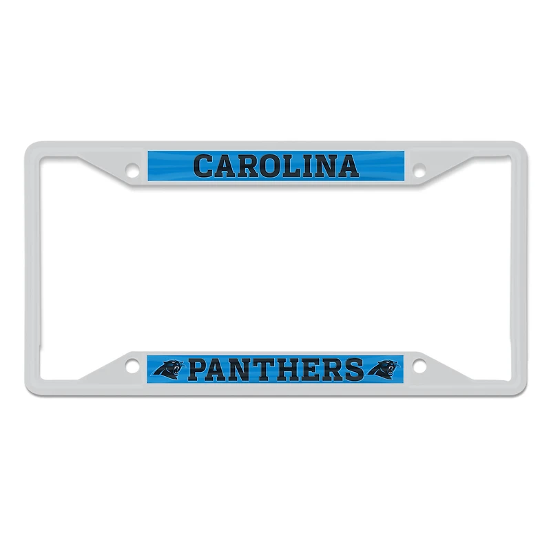 WinCraft Carolina Panthers Metal License Plate Frame
