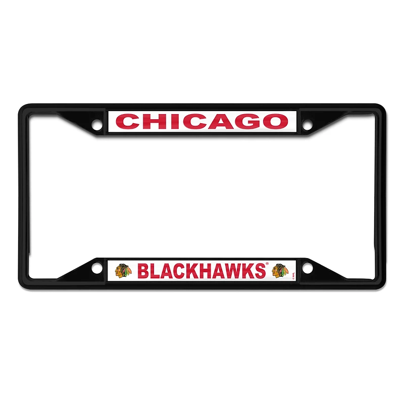 WinCraft Chicago Blackhawks Metal License Plate Frame