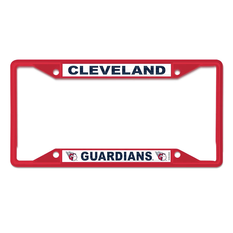 WinCraft Cleveland Guardians Metal License Plate Frame