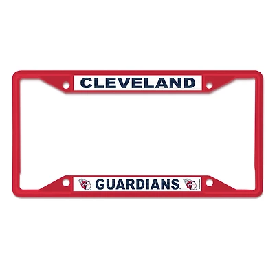 WinCraft Cleveland Guardians Metal License Plate Frame
