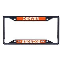 WinCraft Denver Broncos Metal License Plate Frame
