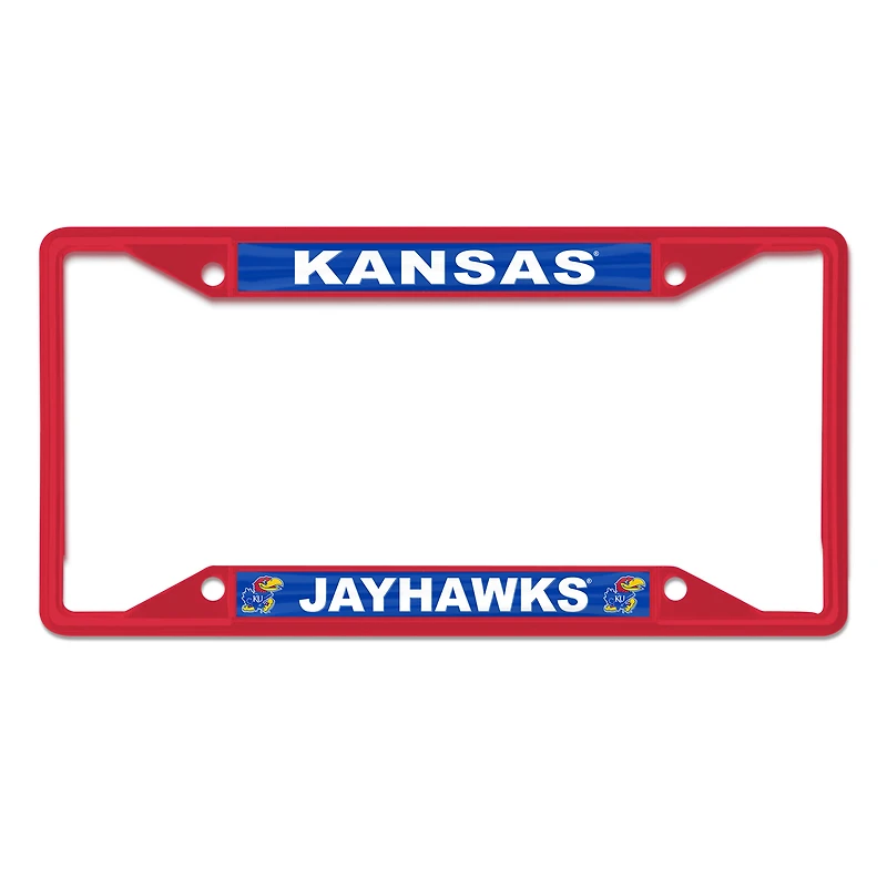 WinCraft Kansas Jayhawks Metal License Plate Frame