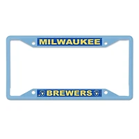WinCraft Milwaukee Brewers Metal License Plate Frame