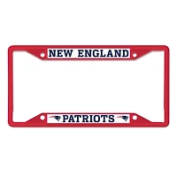 WinCraft New England Patriots Metal License Plate Frame