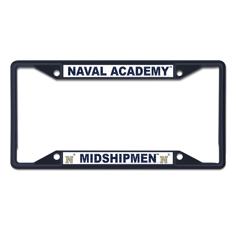 WinCraft Navy Midshipmen Metal License Plate Frame