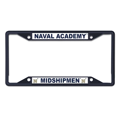 WinCraft Navy Midshipmen Metal License Plate Frame