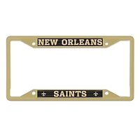 WinCraft New Orleans Saints Metal License Plate Frame