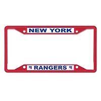 WinCraft New York Rangers Metal License Plate Frame