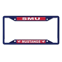 WinCraft SMU Mustangs Metal License Plate Frame