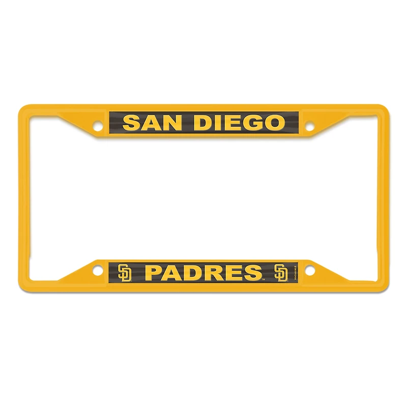 WinCraft San Diego Padres Metal License Plate Frame