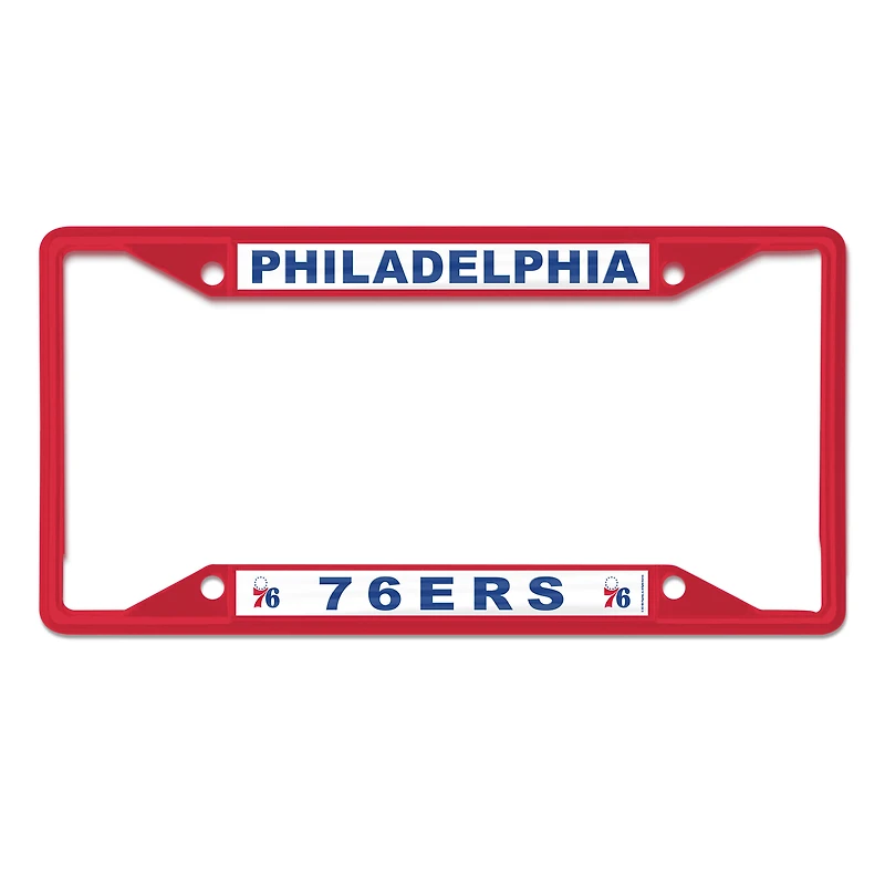 WinCraft Philadelphia 76ers Metal License Plate Frame