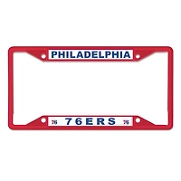 WinCraft Philadelphia 76ers Metal License Plate Frame