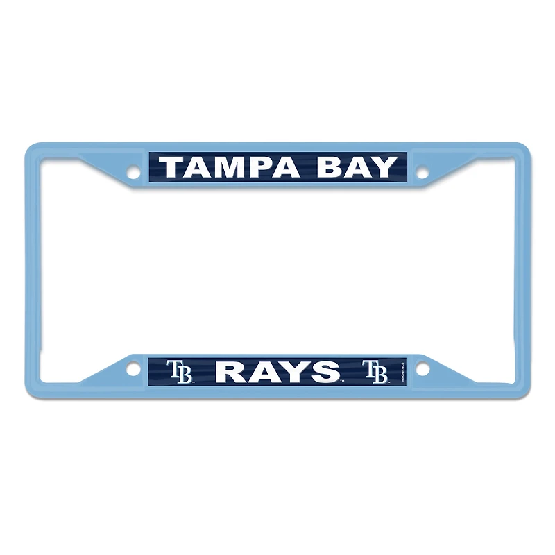 WinCraft Tampa Bay Rays Metal License Plate Frame
