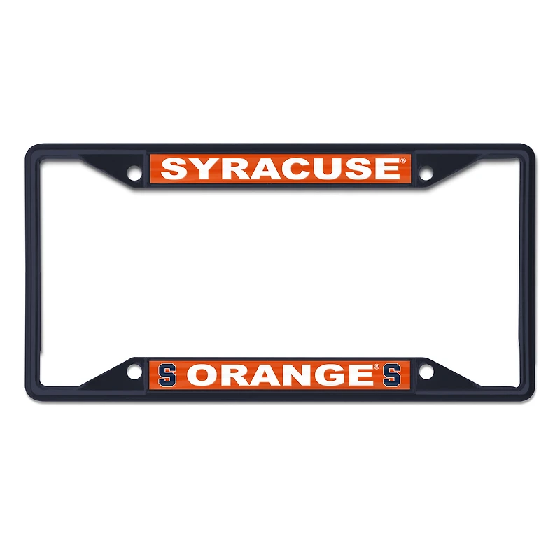 WinCraft Syracuse Orange Metal License Plate Frame
