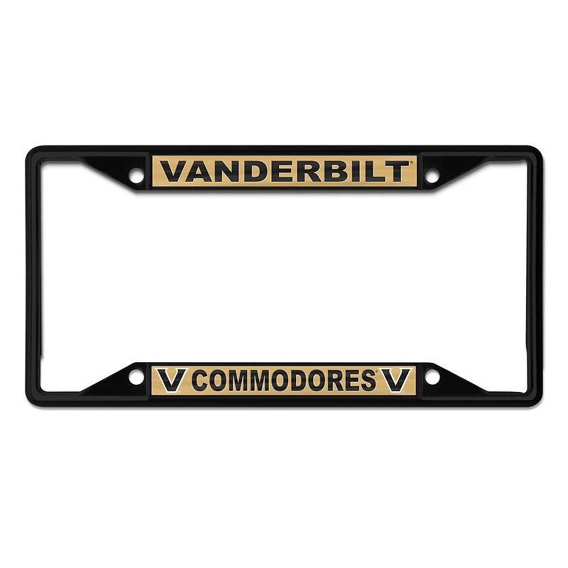 WinCraft Vanderbilt Commodores Metal License Plate Frame