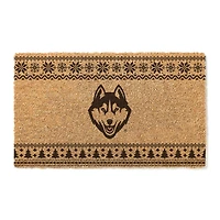 UConn Huskies 18" x 30" Holiday Coir Doormat